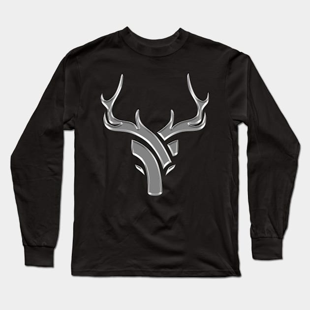 Deer chrome edition Long Sleeve T-Shirt by INDONESIA68